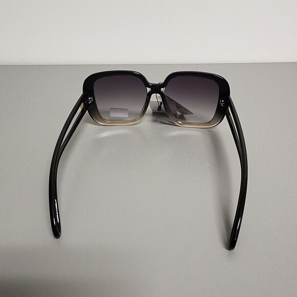 Sunglasses Giselle Black Gradient Large Square Frame - Picture 4 of 4